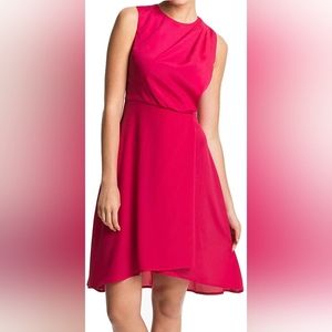 Vince Camuto Pink Sleeveless Dress